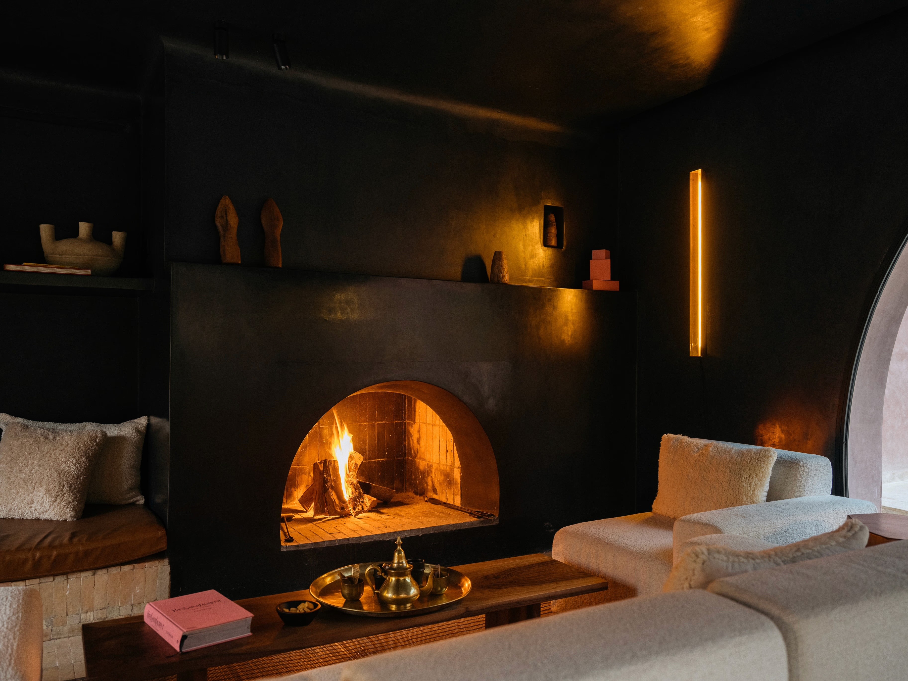 Streetside billboard with flyposters of the Batch.Works brand and illustrations