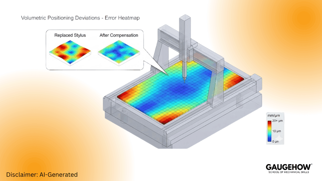 Volumetric Error heatmap
