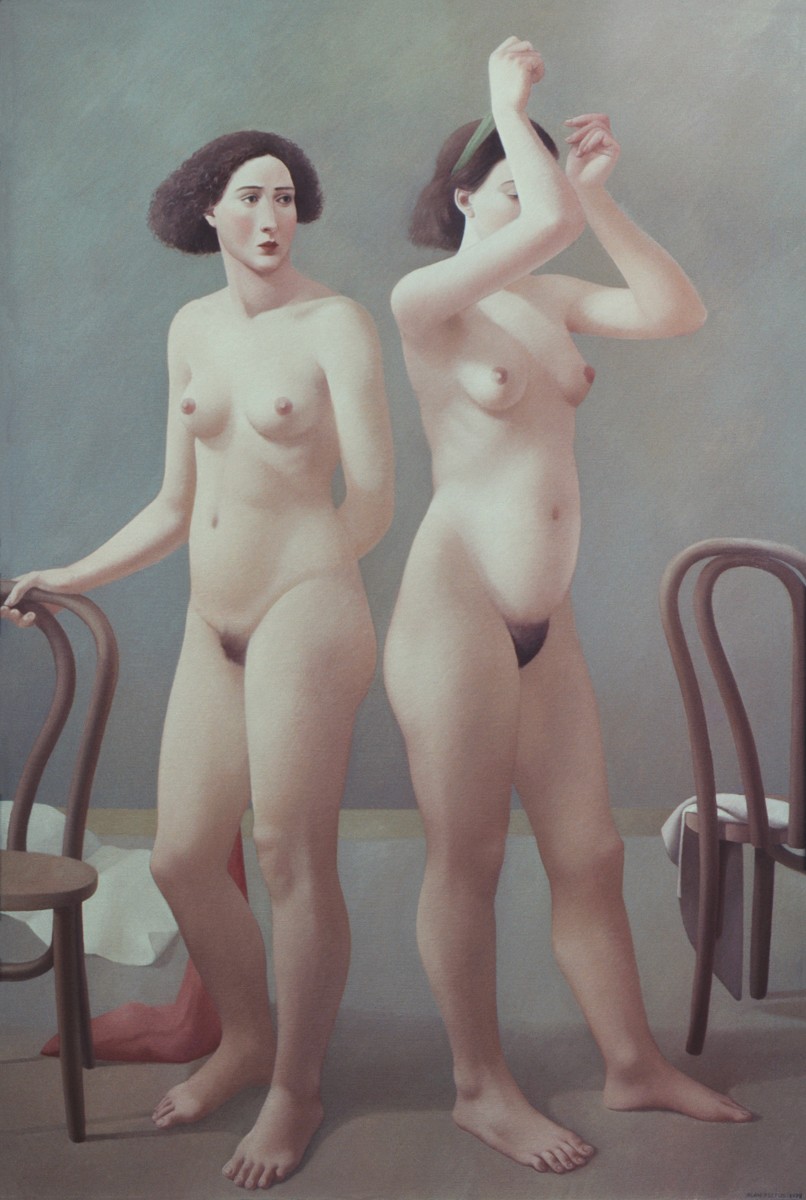 Alan Feltus, Two Women, Two Chairs, 1978-'79