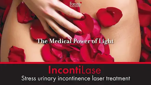 Fotona IncontiLase stress urinary incontinence laser treatment.