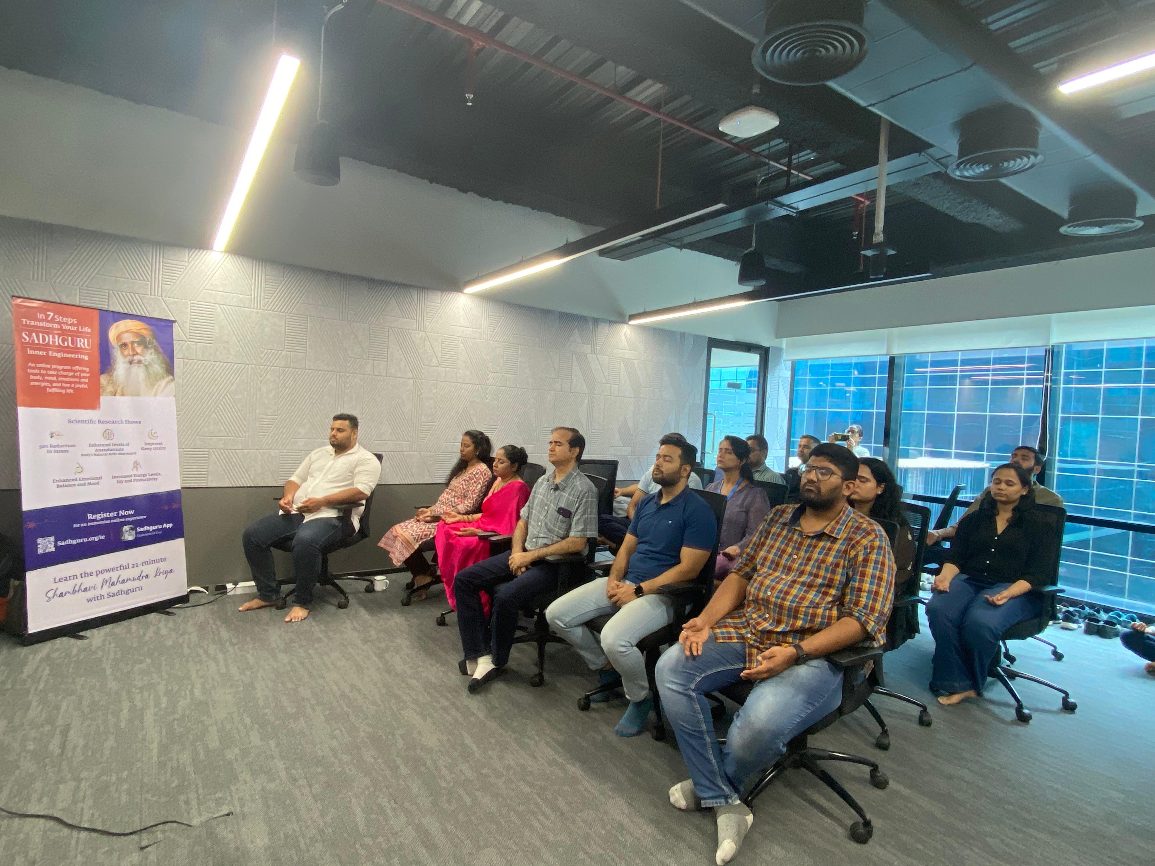 International Day of Yoga at Schneider Electric