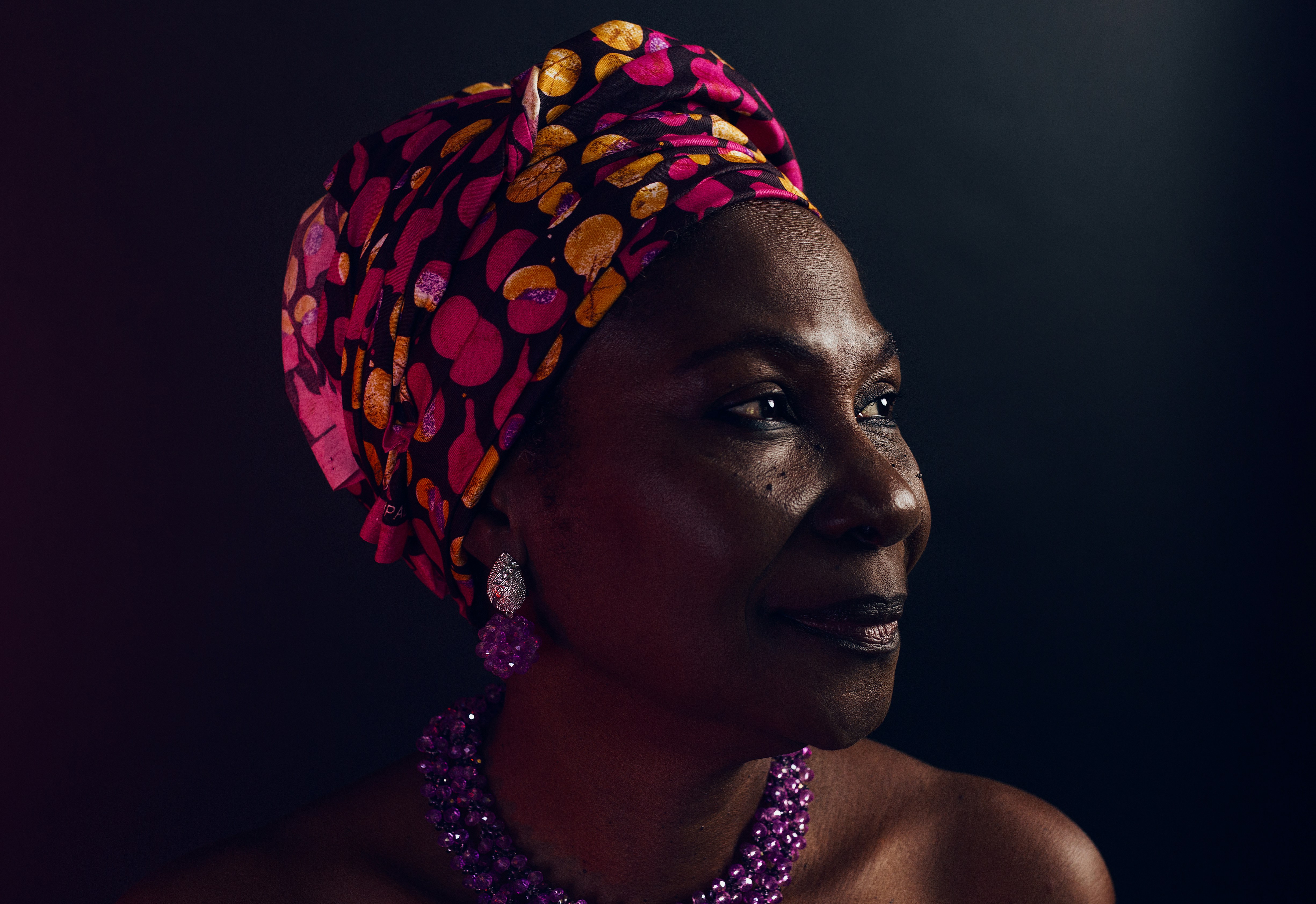 Middle Aged African Woman