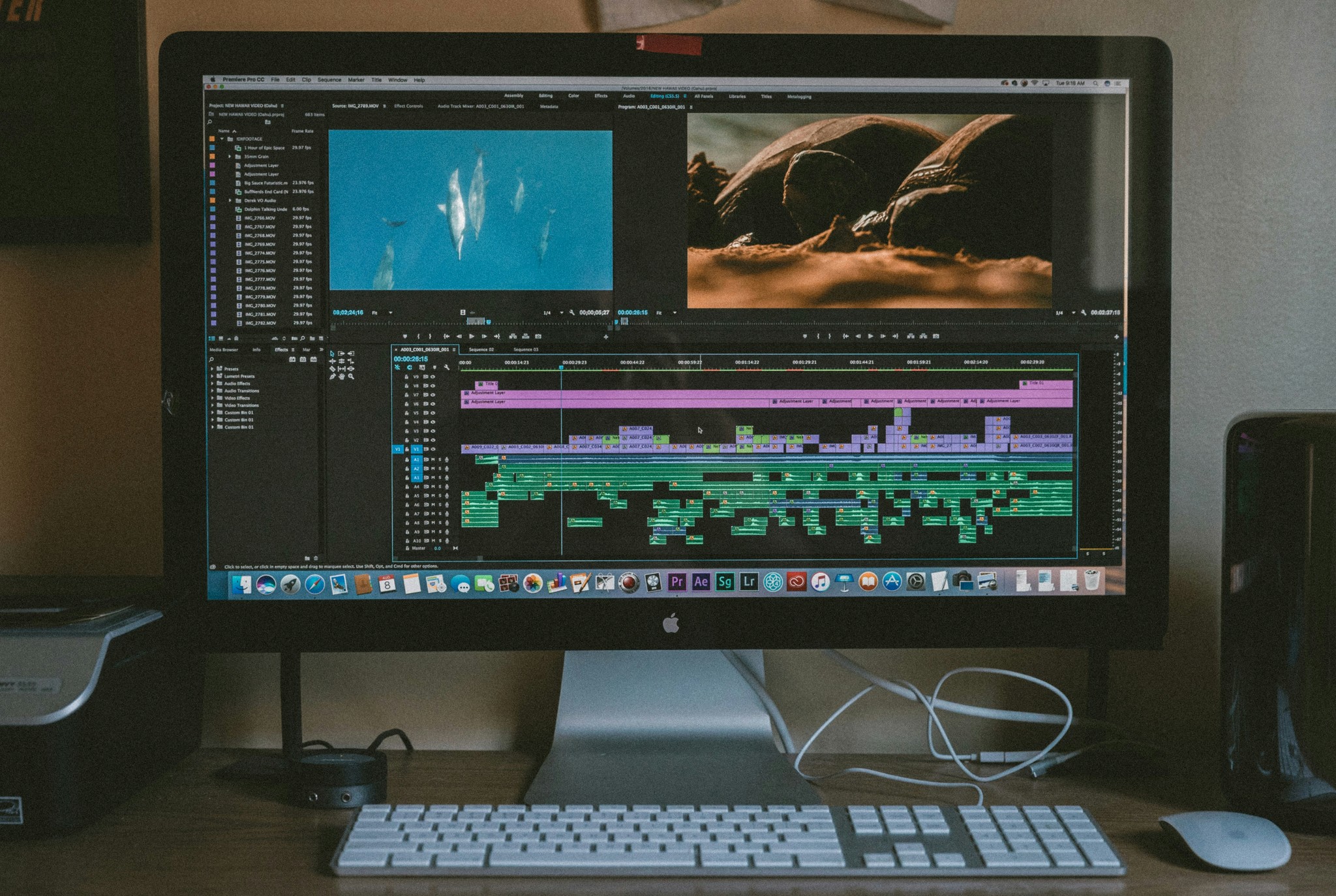 Montage vidéo sur Premiere Pro