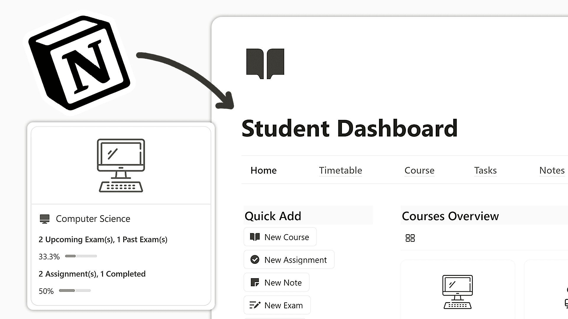 Featured Image of "How to use Notion to manage your university assignments, tasks, and exams?"