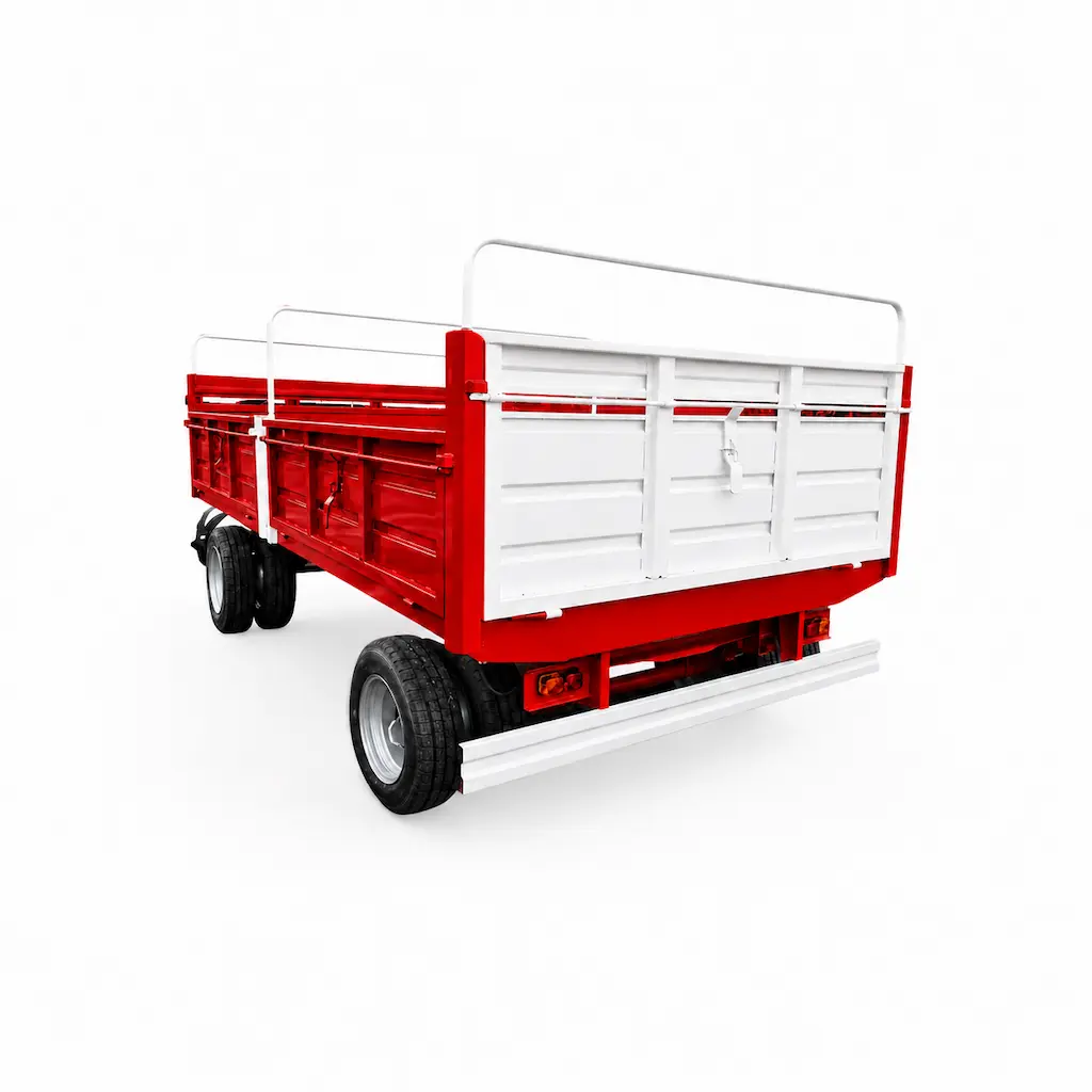 Carro balancin agricola 2x4 rojo