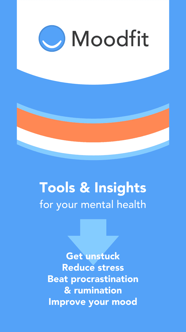 The Moodfit mental health app
