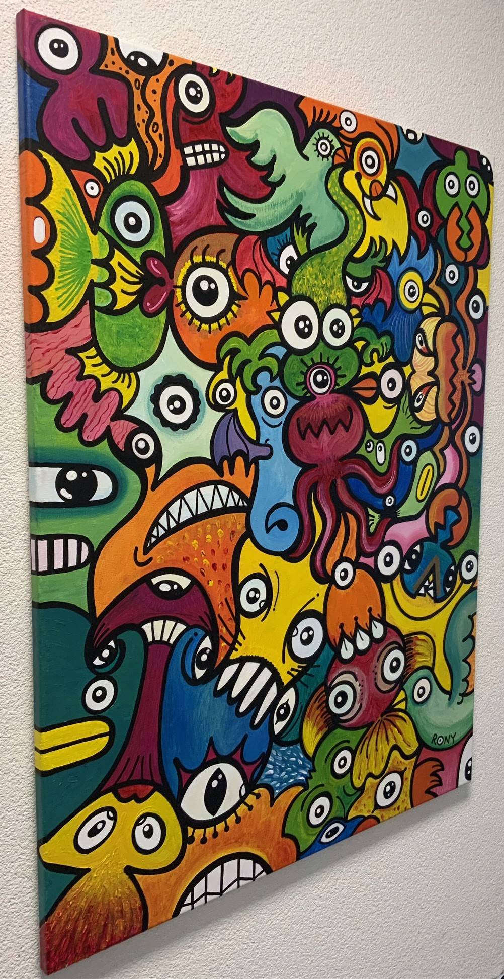 Doodle planet. In situation