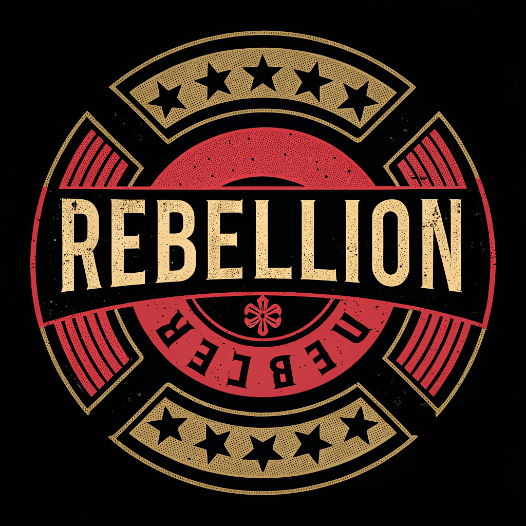 Graffiti-inspired emblem logos.