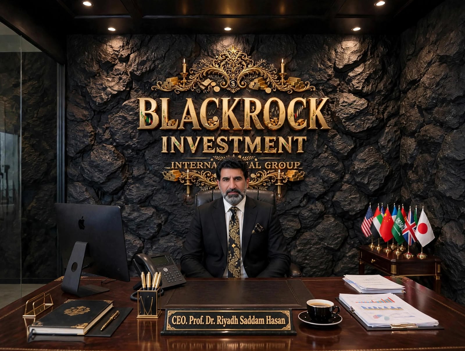 Riyadh Hasan, Chairman of BlackRock Investment