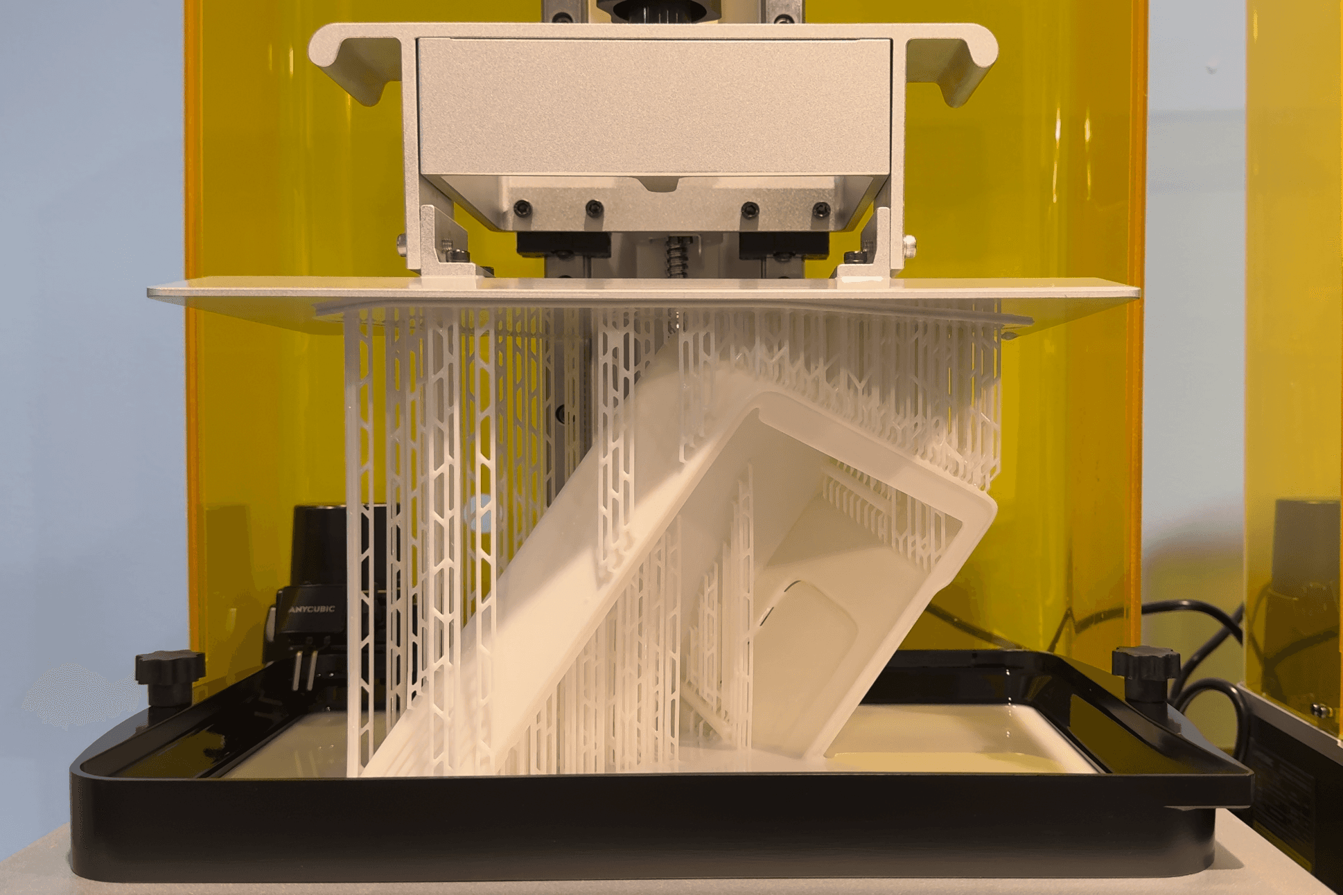 large format sla resin white anycubic 3d printing