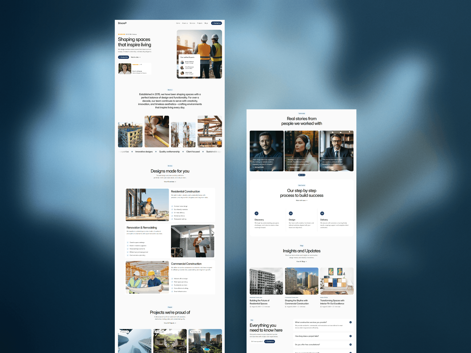 Brixora® Framer Agency Template