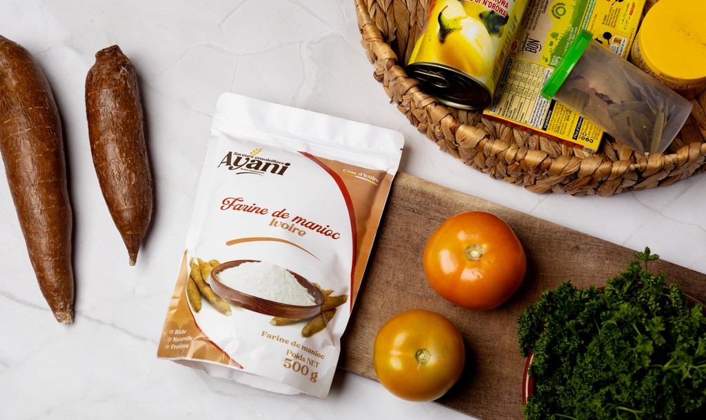 Produits africains LM Trade - Farine de Manioc, Concentré d'aubergines