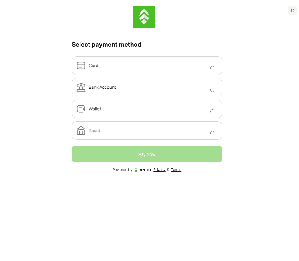 An image of Freelio's budget ui
