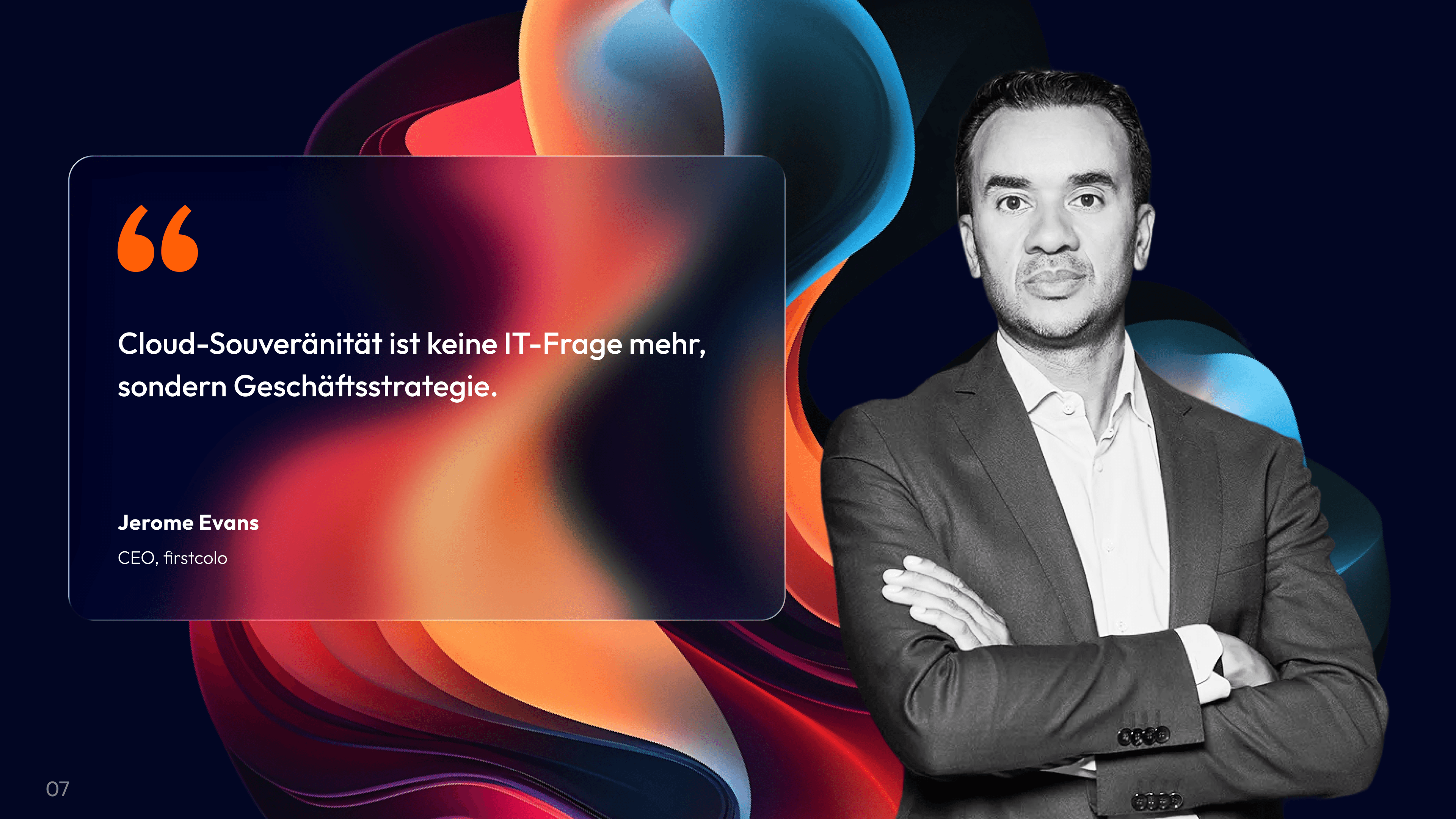 Zitat von Jerome Evans und Spezialkapitel des WealthTech Radars 2026