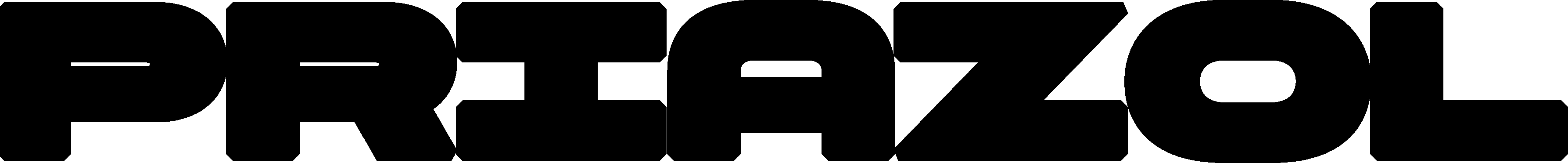 Priazol Logo Text in black
