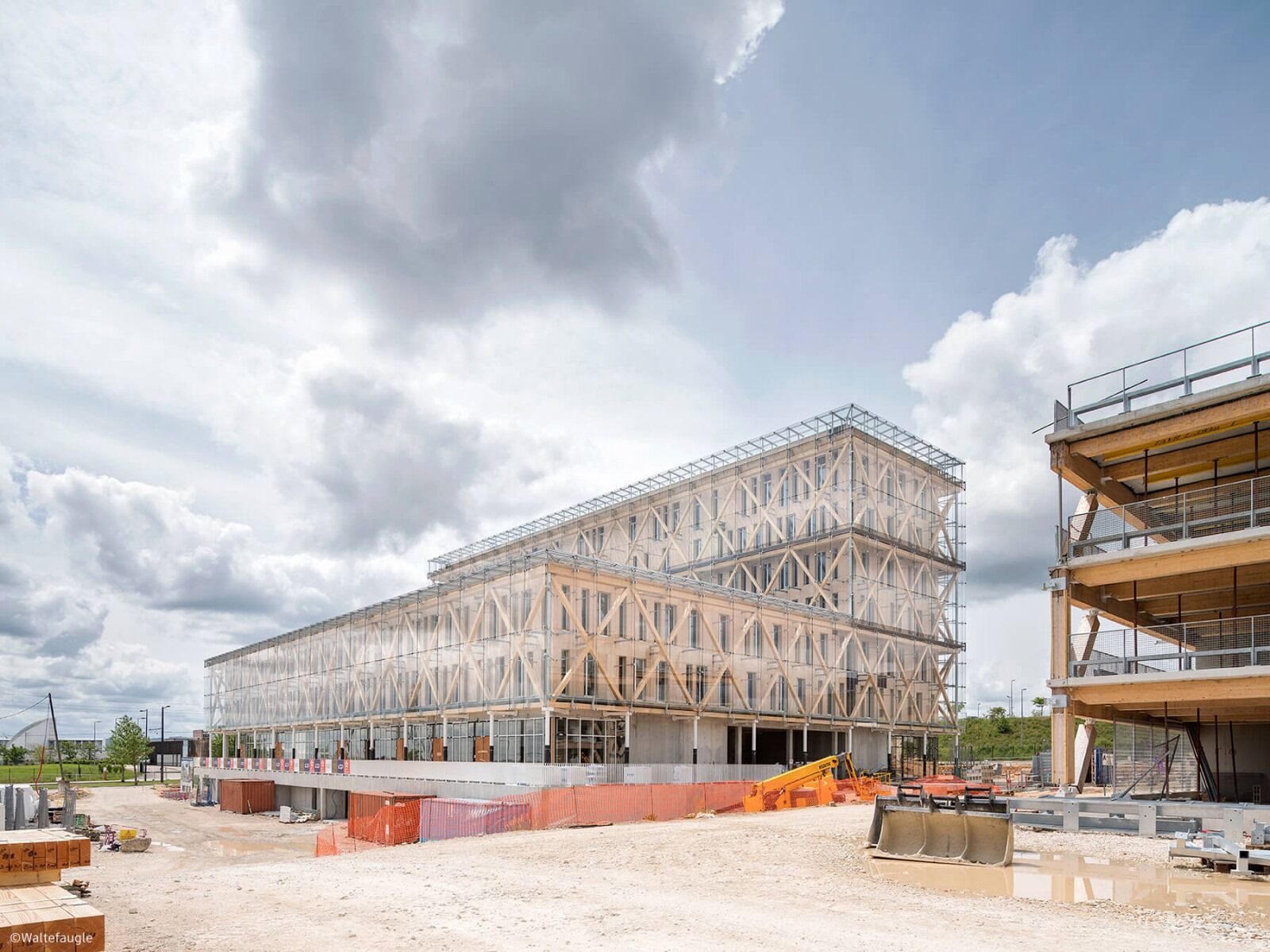 Siège Social Caisse d’Epargne Bourgogne Franche-Comté extérieur 3D