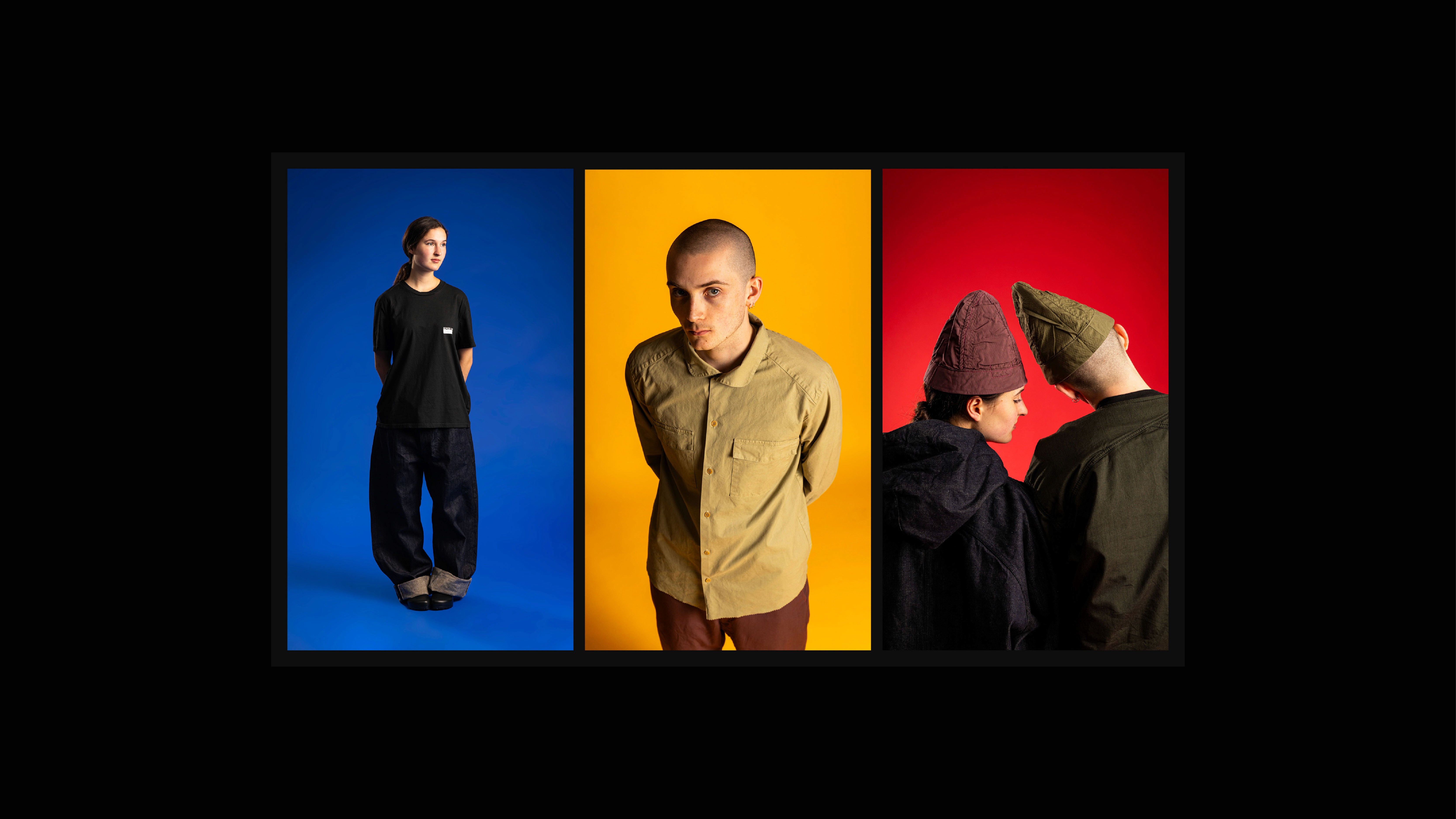 Brand presentation photography featuring fashion editorial for Middle Distance 