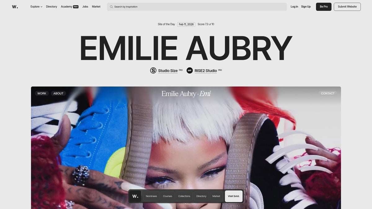 12 Inspiring Websites UI Examples to Elevate Your Design 2026 - Awwwards