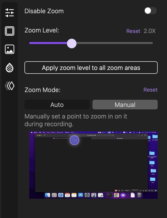 1001 record adds watermark to your work