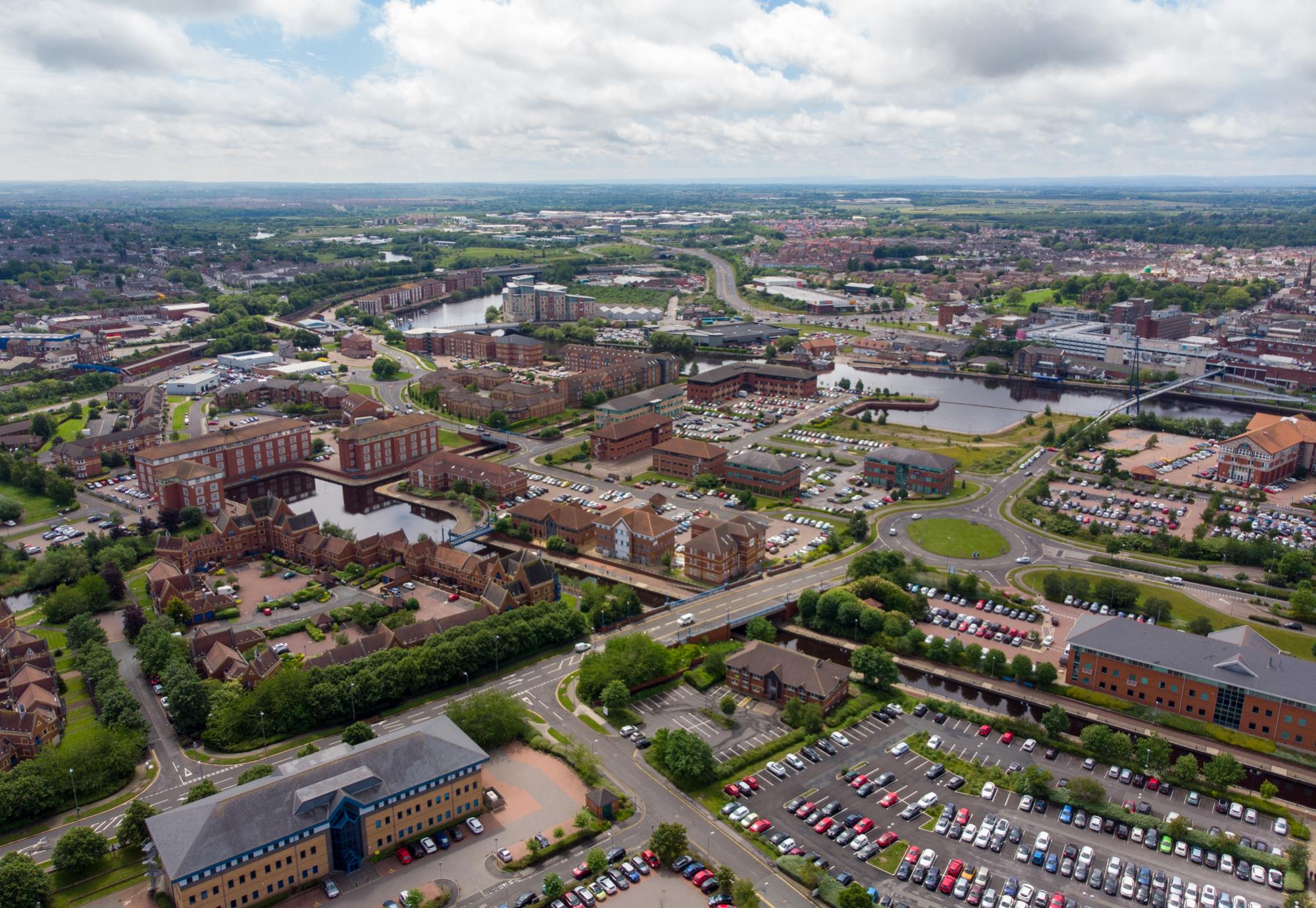 Middlesbrough local area, where Booking Hub arranges contractor and project accommodation for site teams.