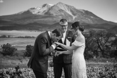 Andy and Amber Carbondale wedding photograph 57