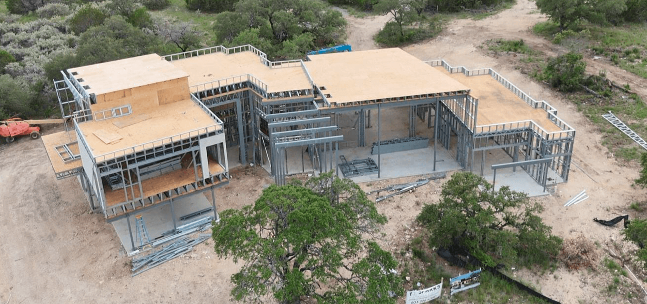 Construction progress