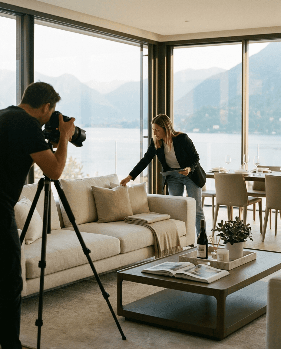 una proprietà breva collections sul lago di como