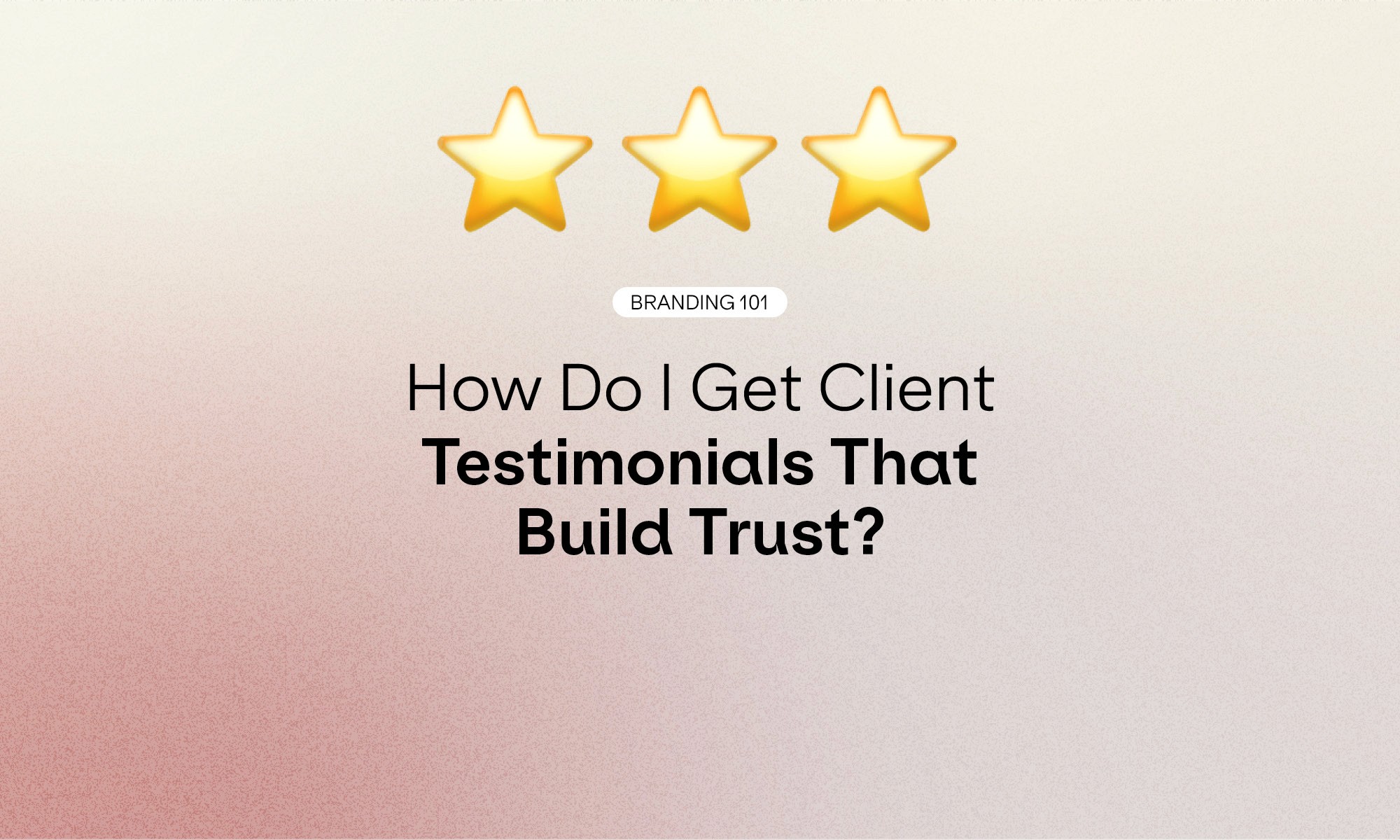 Client Testimonials