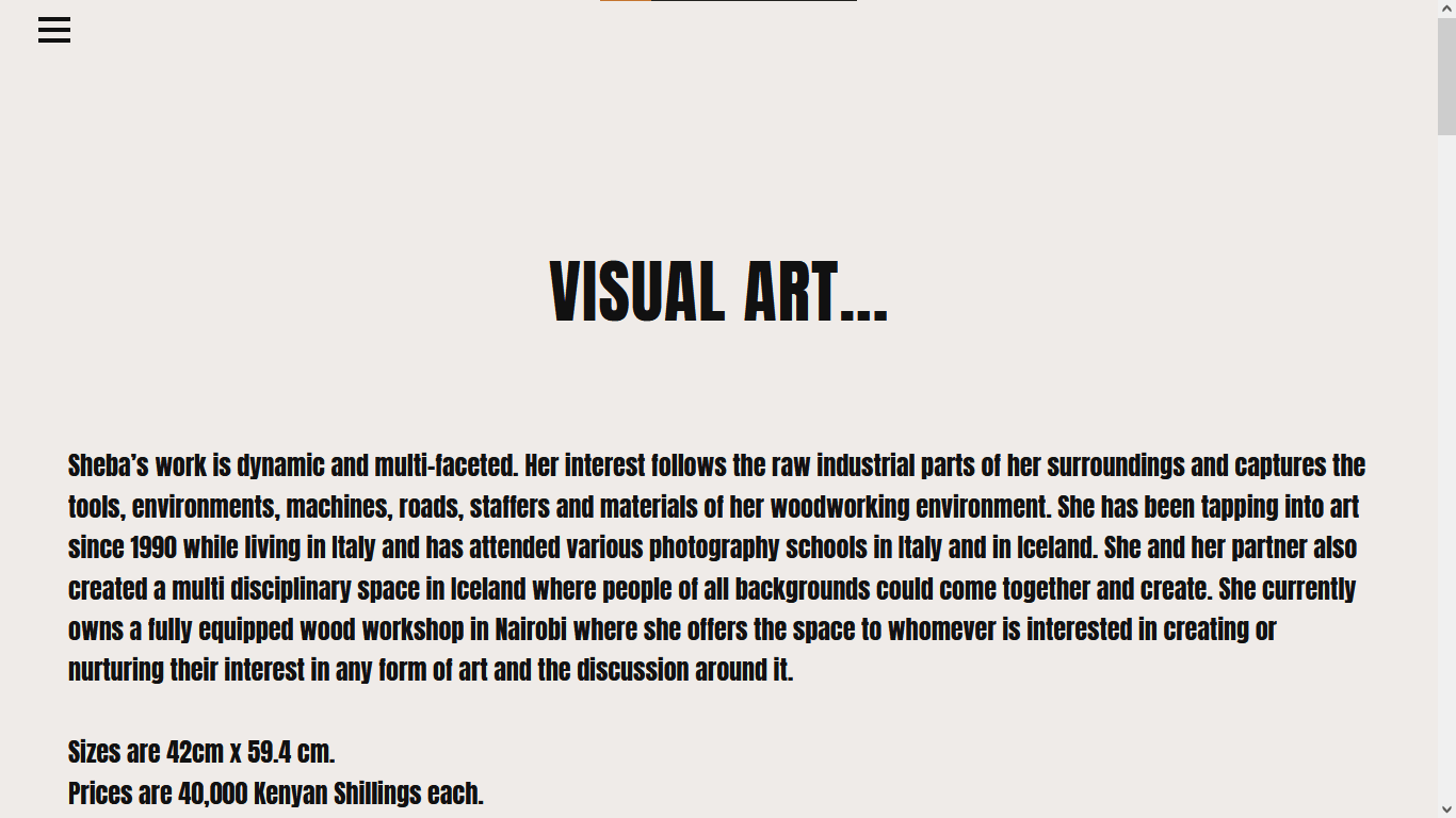 SWP Project Sample Page