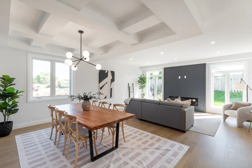 coppertree custom homes manorwood living and dining