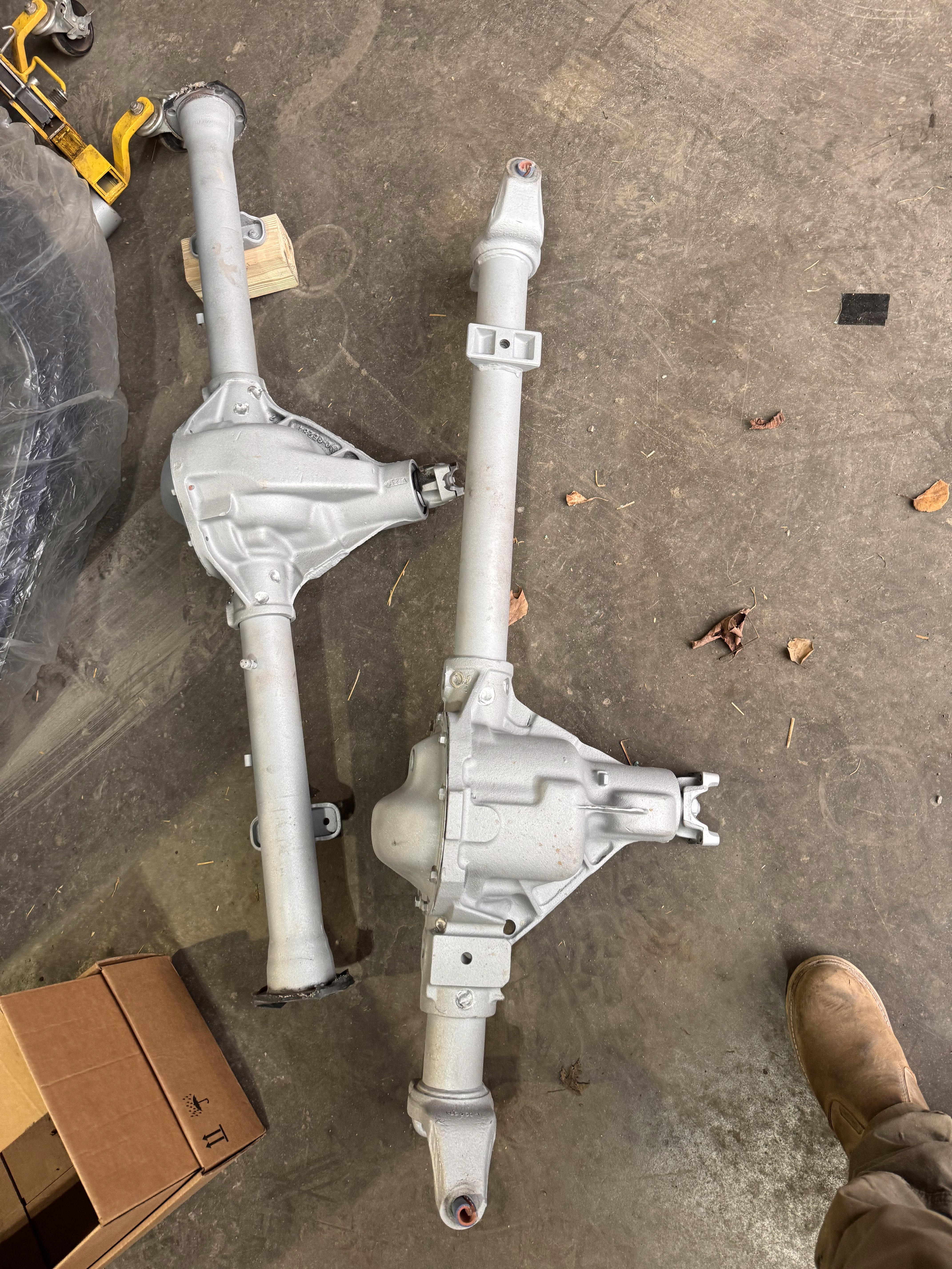 Truck & equipment sandblasting by Rochester Sandblasting