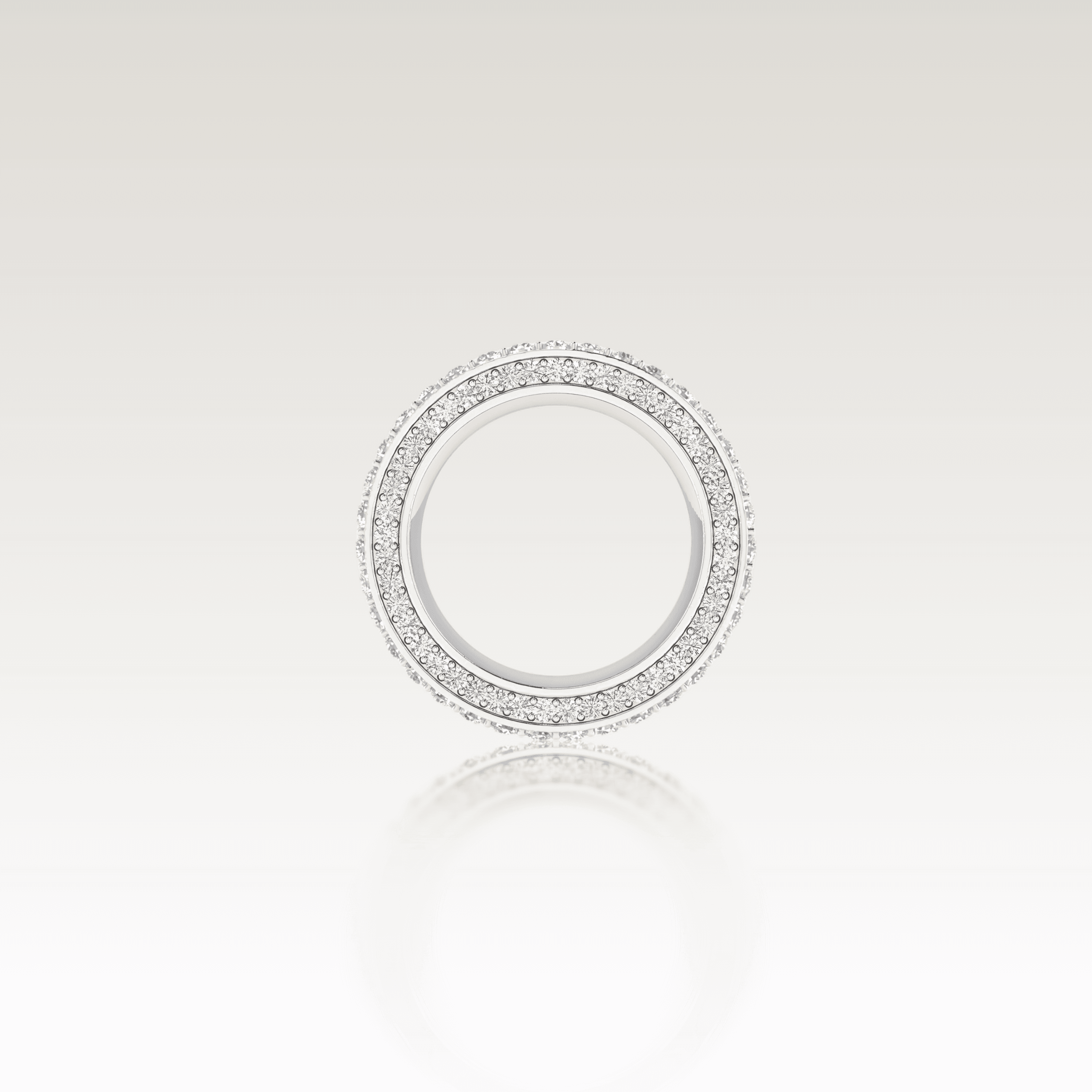 SAINT' Tennis Baguette Ring image 5