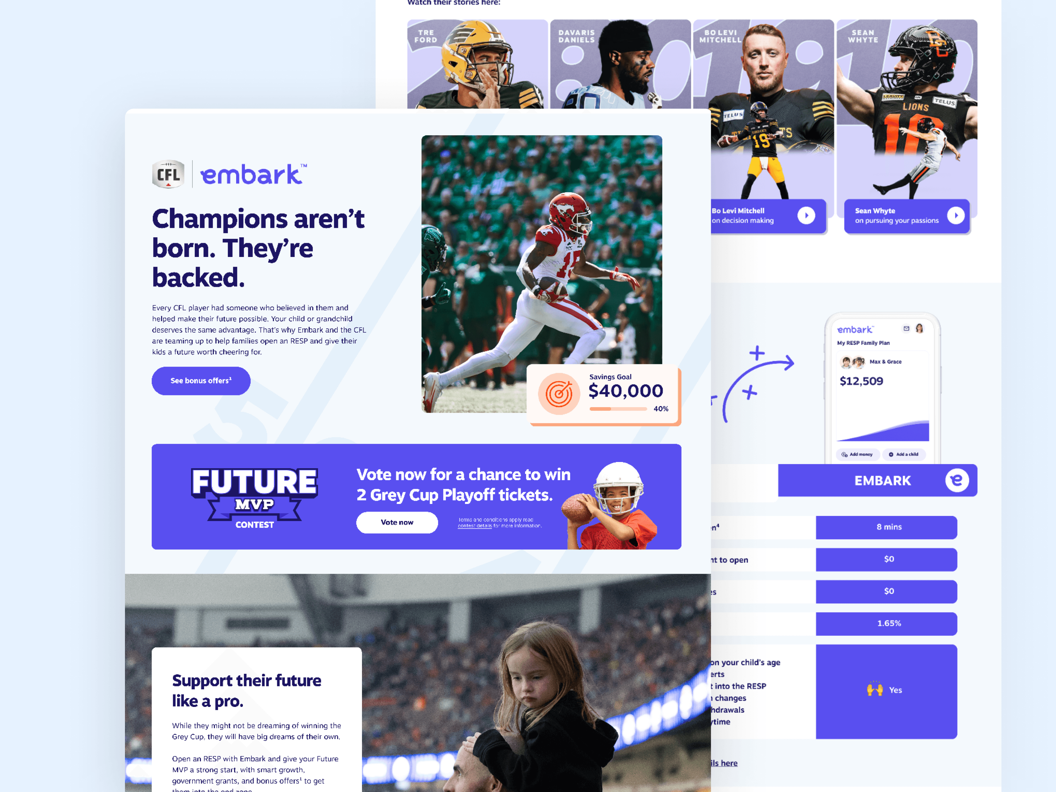 Embark is Canada's trusted RESP provider, offering expert advice on RESP Canada savings, registered education savings plans, and flexible RESP plans.