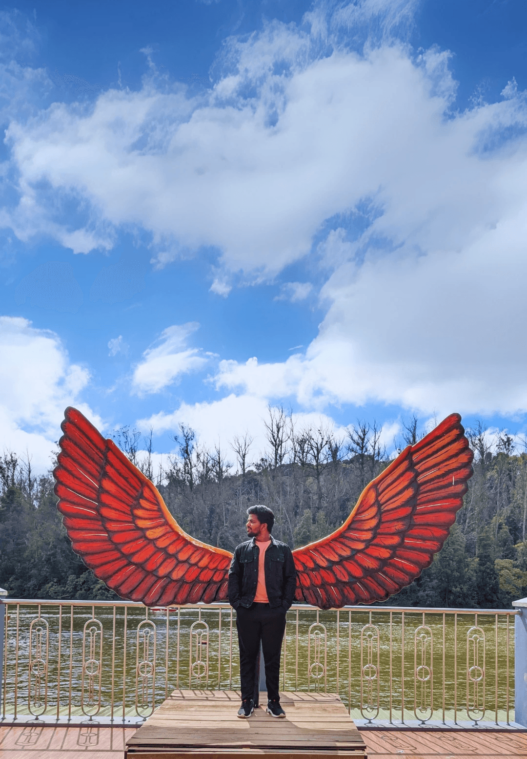 Friends laughing and posing inside a car