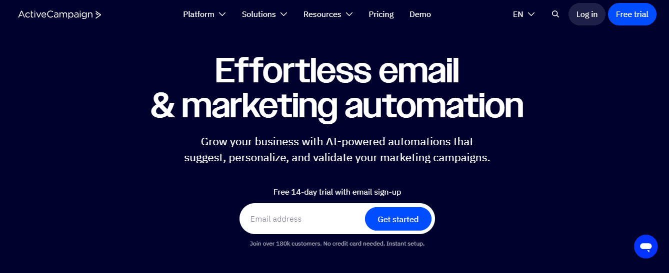 ActiveCampaign - Automated Lead Generation