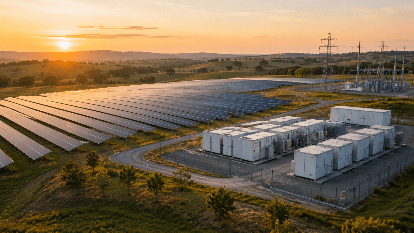 Operational renewable and energy storage asset opportunity.