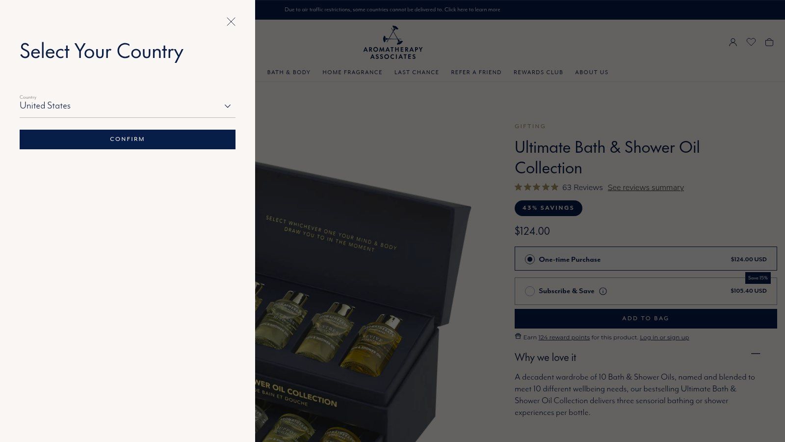 Aromatherapy Associates Ultimate Bath & Shower Oil Collection