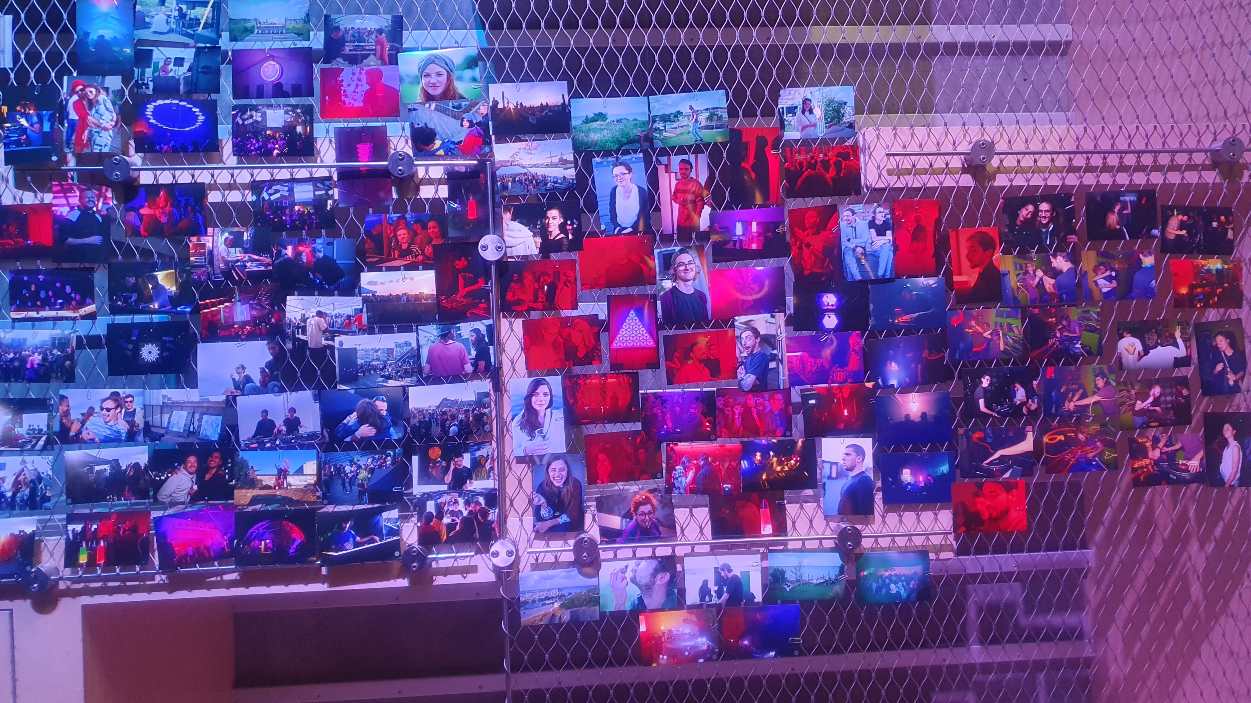 blue and yellow abstract painting