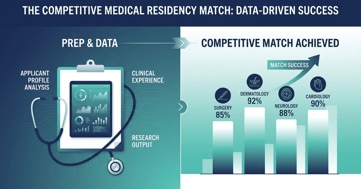 Cover: Most Competitive Residency Specialties in 2026: NRMP Match Data, Step 2 CK Benchmarks and What IMGs Need to Know