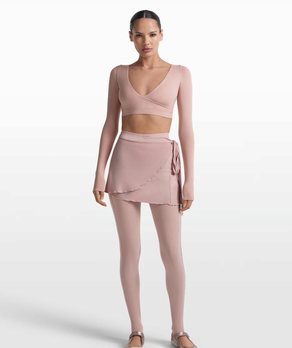 NIKE × SKIMS PILATES BALLET campaign image 5