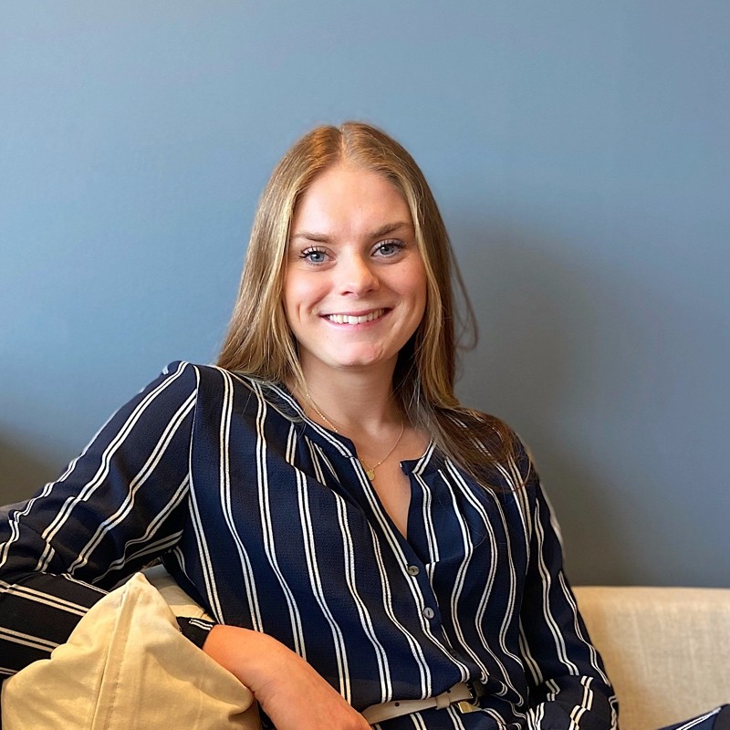 Caroline er klar for en prat