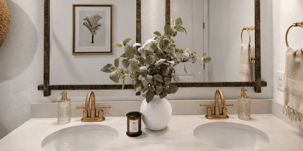 Custom Guest Bathroom Decor