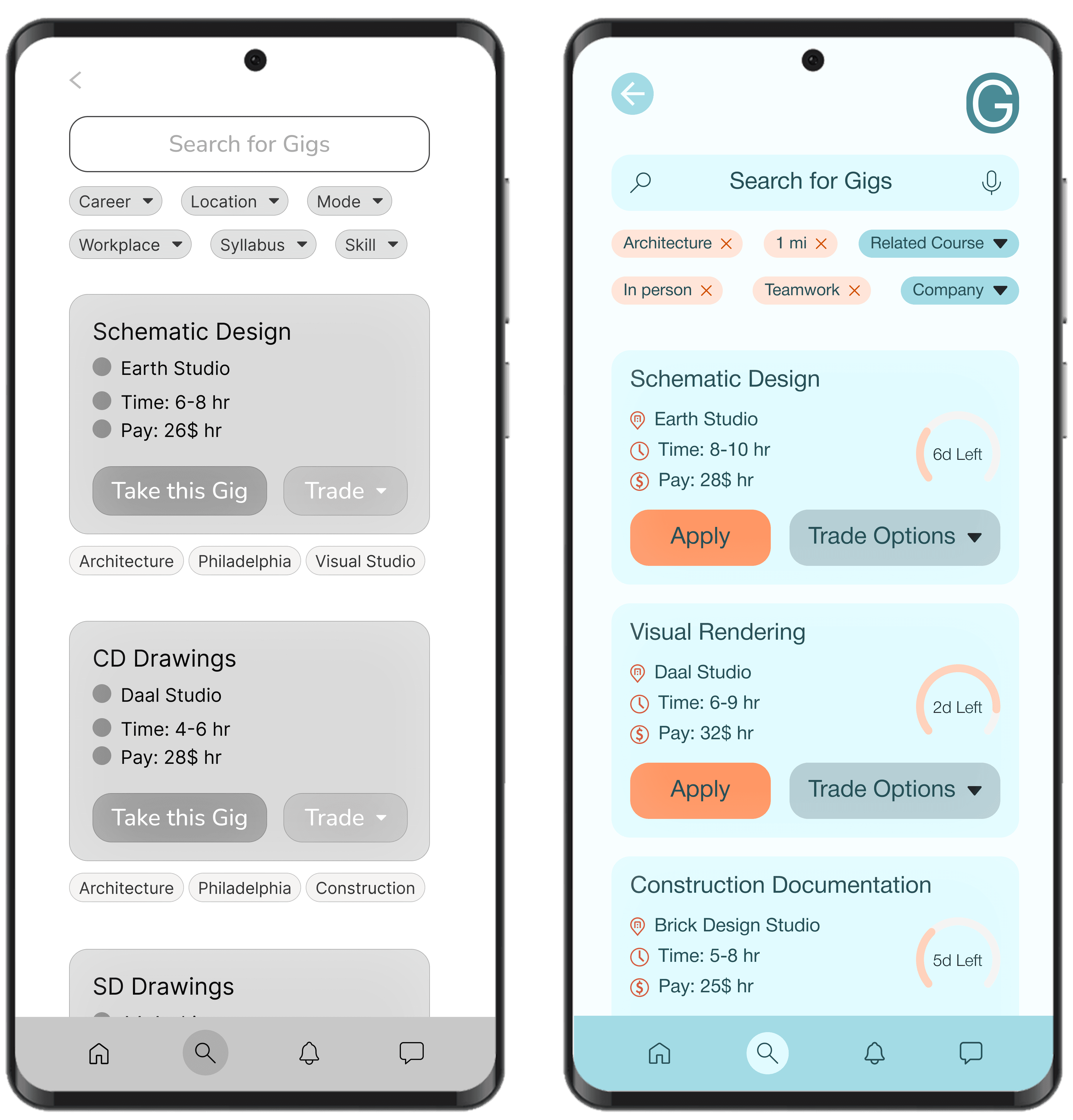 GapNet User Test Before& After