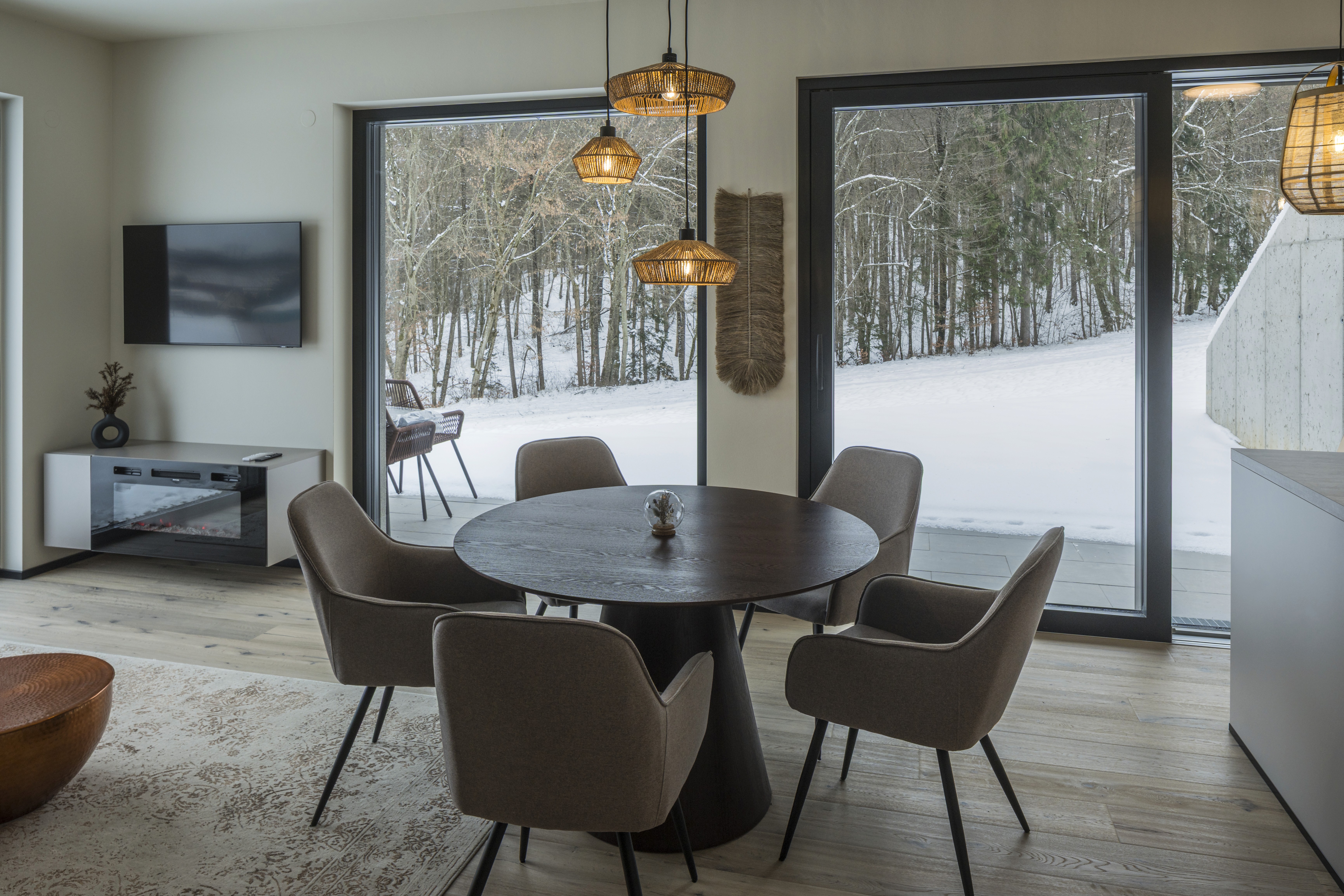 close up of a handcrafted-woodendoor with arched