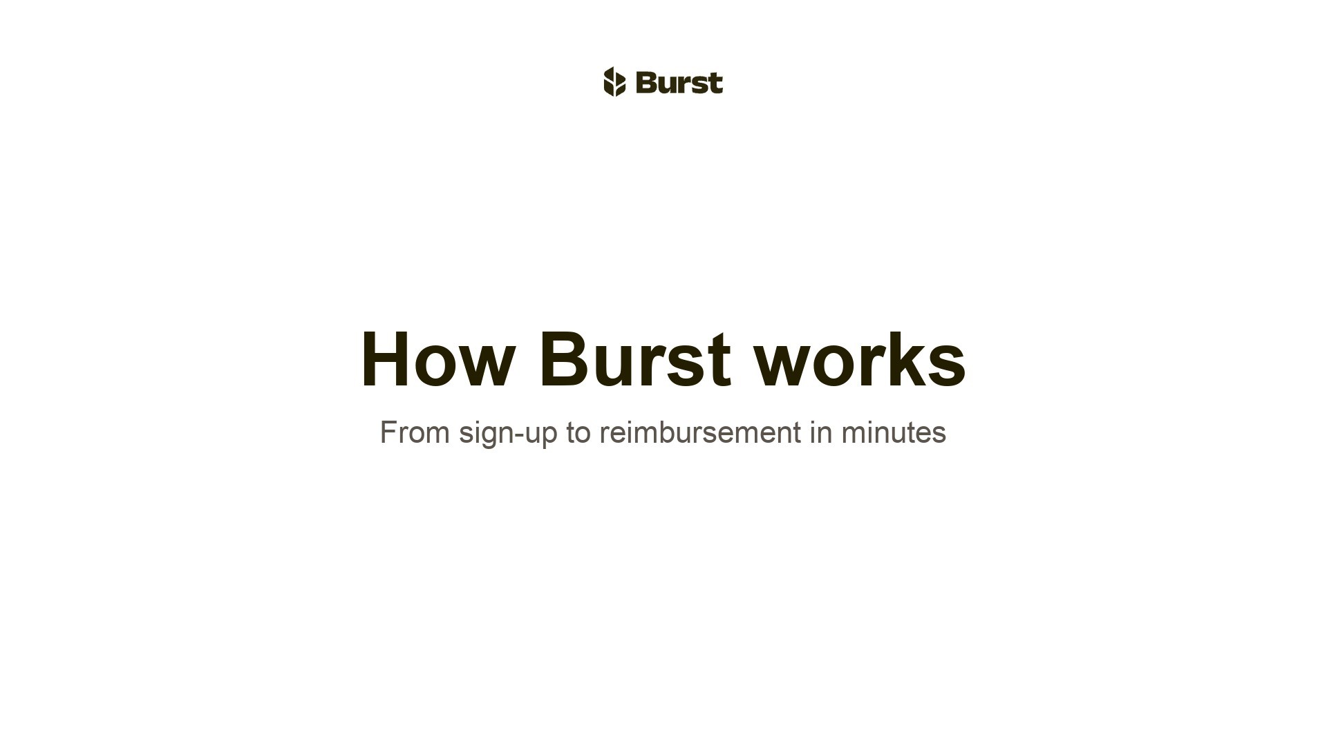 How Burst works video poster