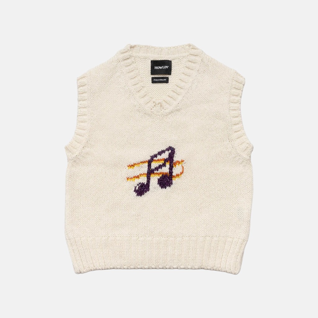 Sustainable White Music Tank Top