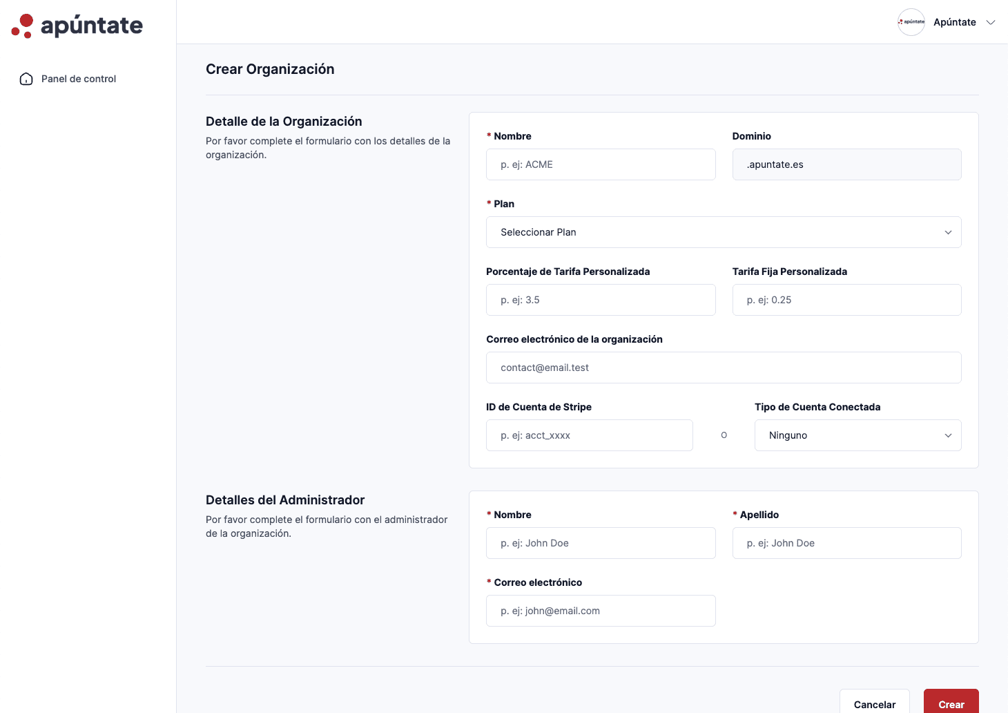 Tableau de bord multilingue avec personnalisation de marque