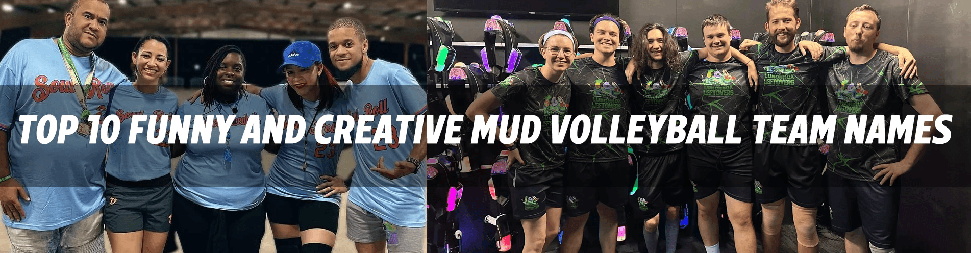  Mud Volleyball Team Names - mire strikers punny name