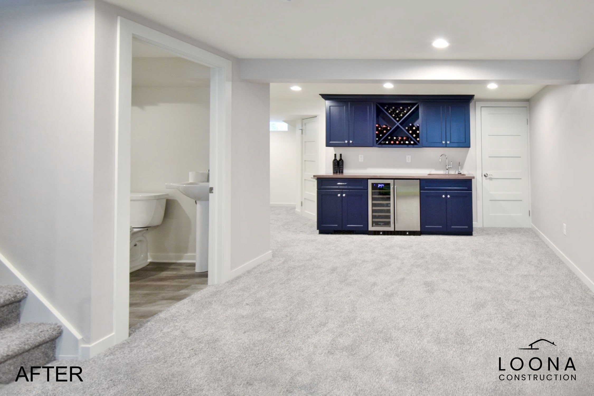 Functional and Stylish Basement Renovation