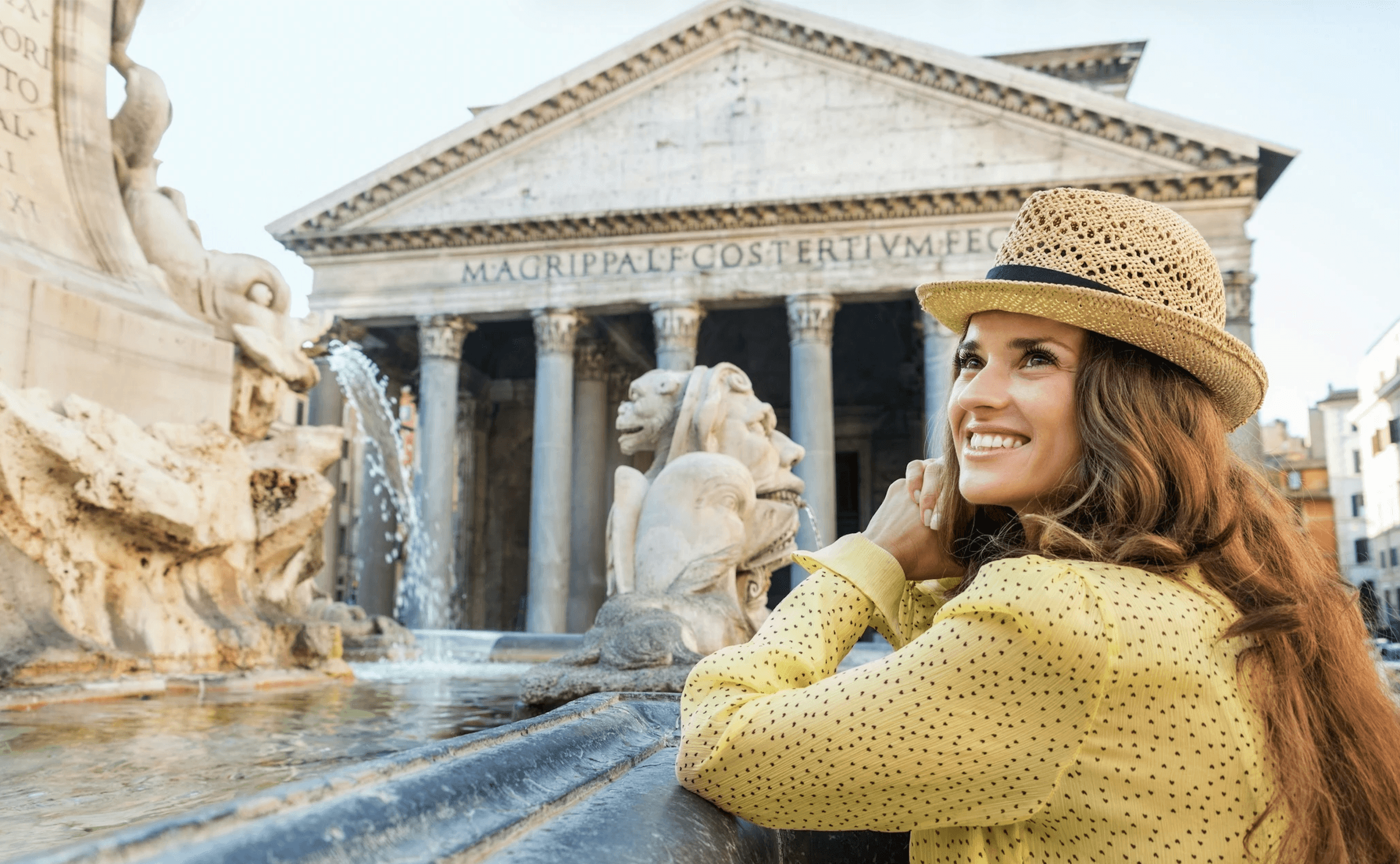 tourist in rome